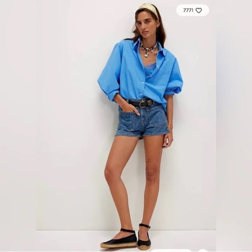 Free People/We the Free Bettie Sailor Shorts in Vixen Size 30. NWT